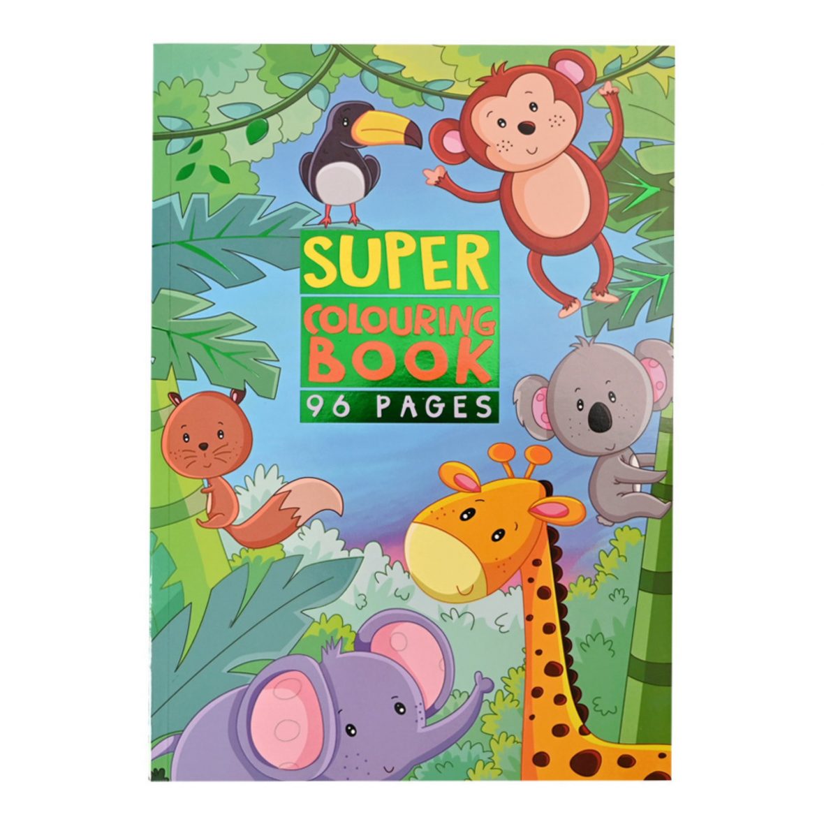 Kleurboek Wilde Dieren – ‘Super Colouring Book’