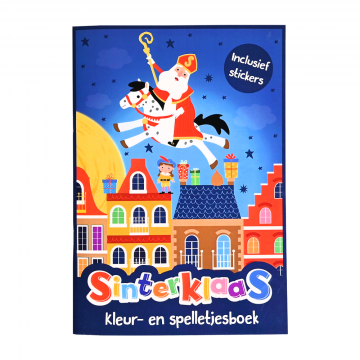 B570 Sinterklaas Kleur En Spelletjesboek A4