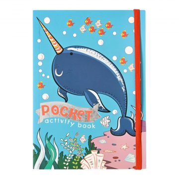 Pocket kleur en activiteitenboek Sea