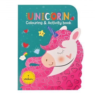 Kleur en activiteitenboek Unicorn