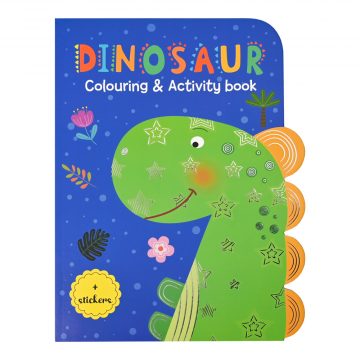 Kleur en activiteitenboek Dino