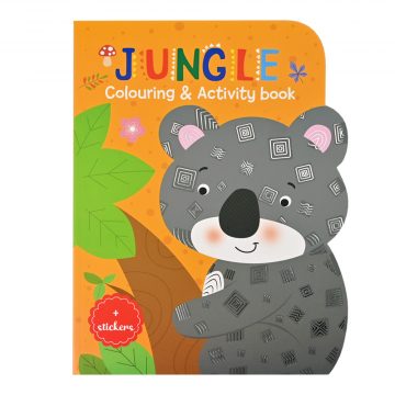 Kleur en activiteitenboek Jungle