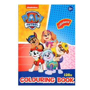 Kleurboek en stickers Paw Patrol