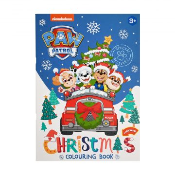 Kerstkleurboek Paw Patrol