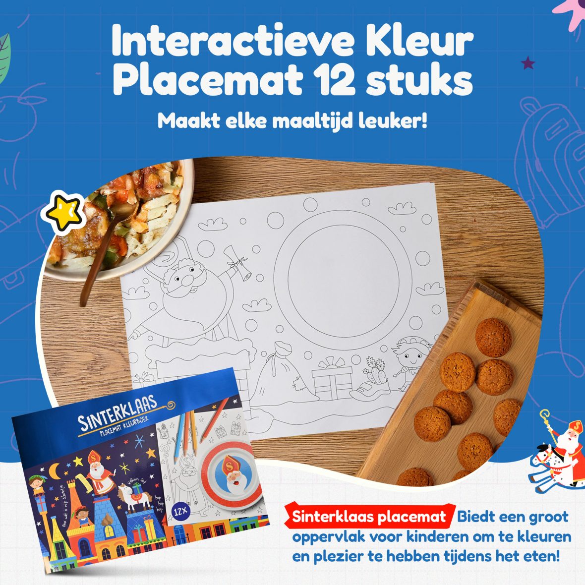 5. Interactieve Kleur Placemat